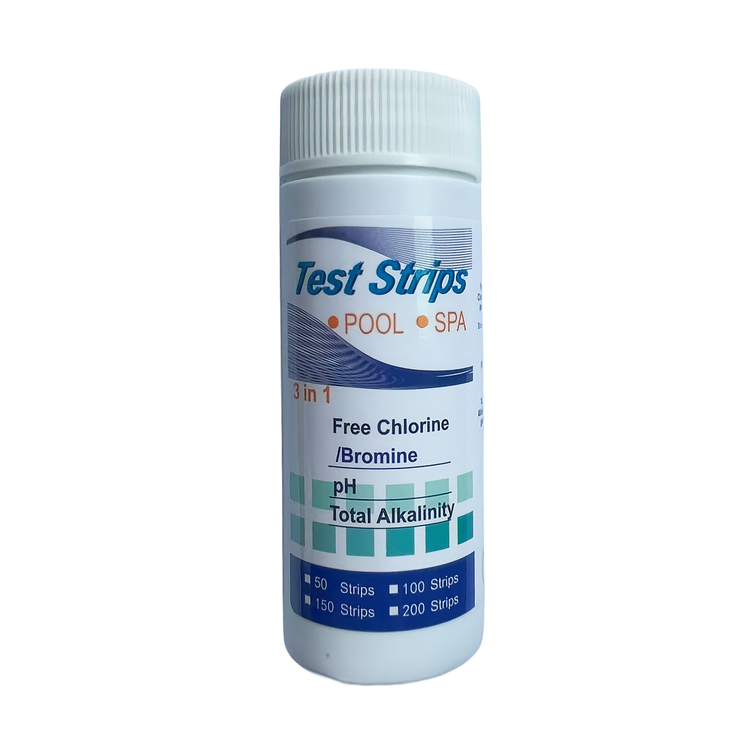Marine Test Kit - 3 في 1 أوراق اختبار الكلور