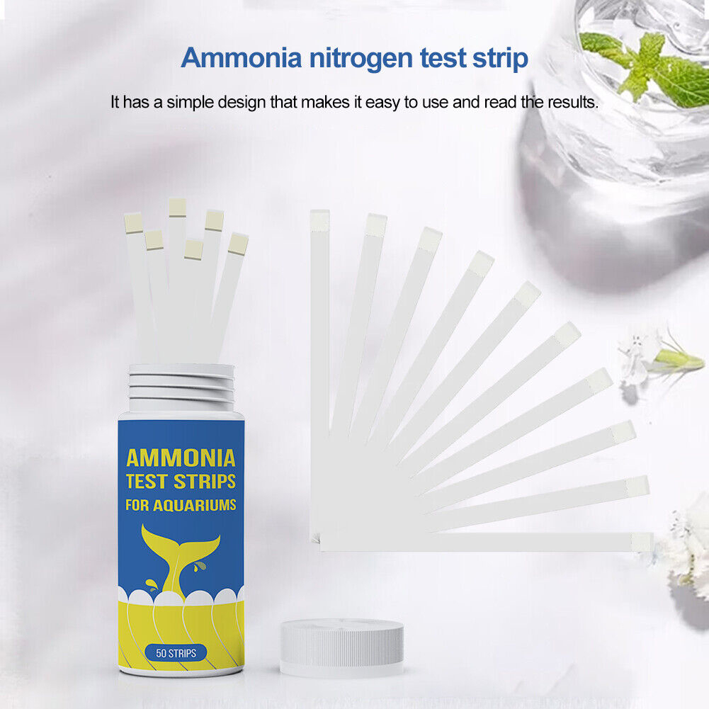 Marine Aquarium Water Test Kit - 50 قطعة من شرائط اختبار جودة
