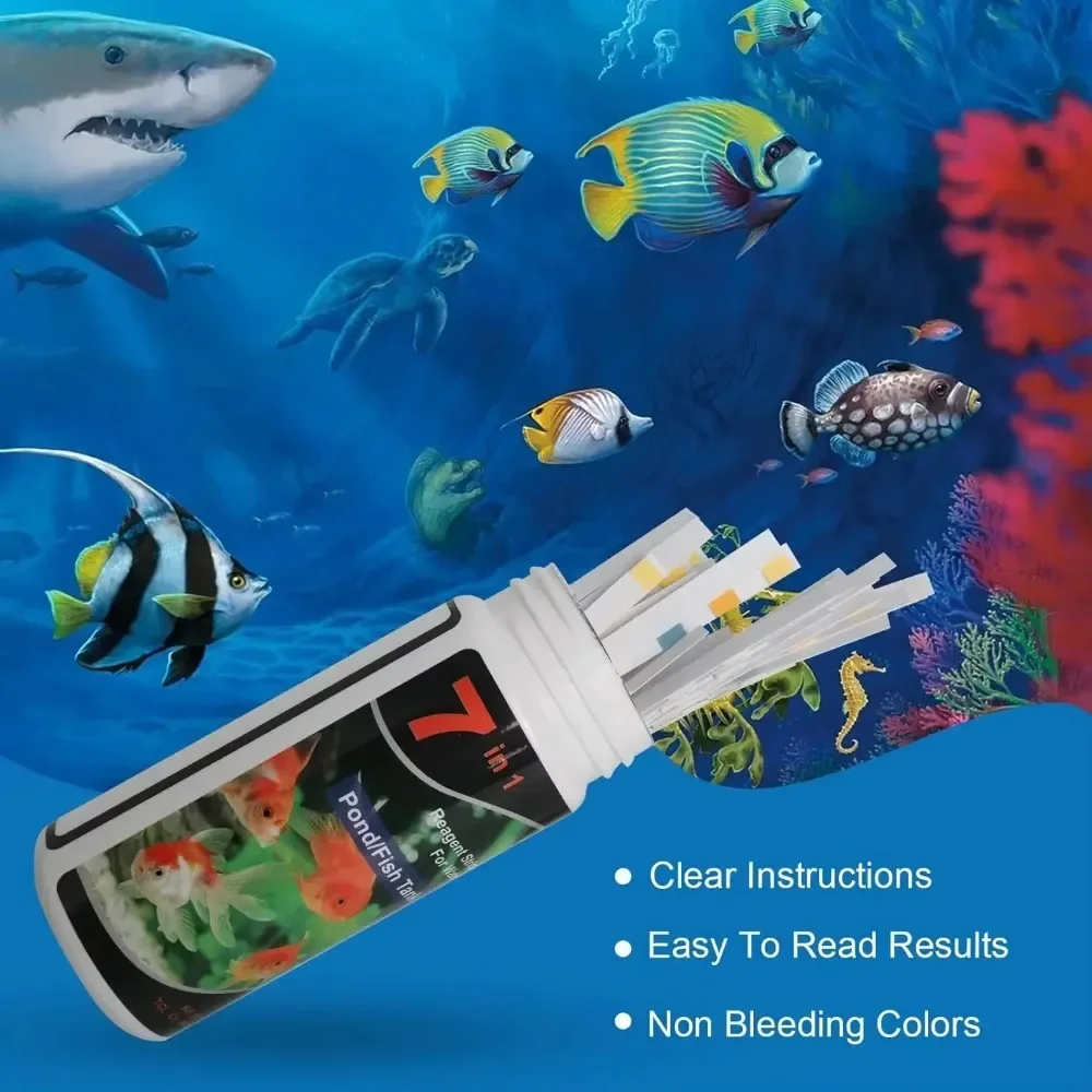 Marine Aquarium Water Test Kit - حوض السمك اشرطة الفحص المياه العذبة