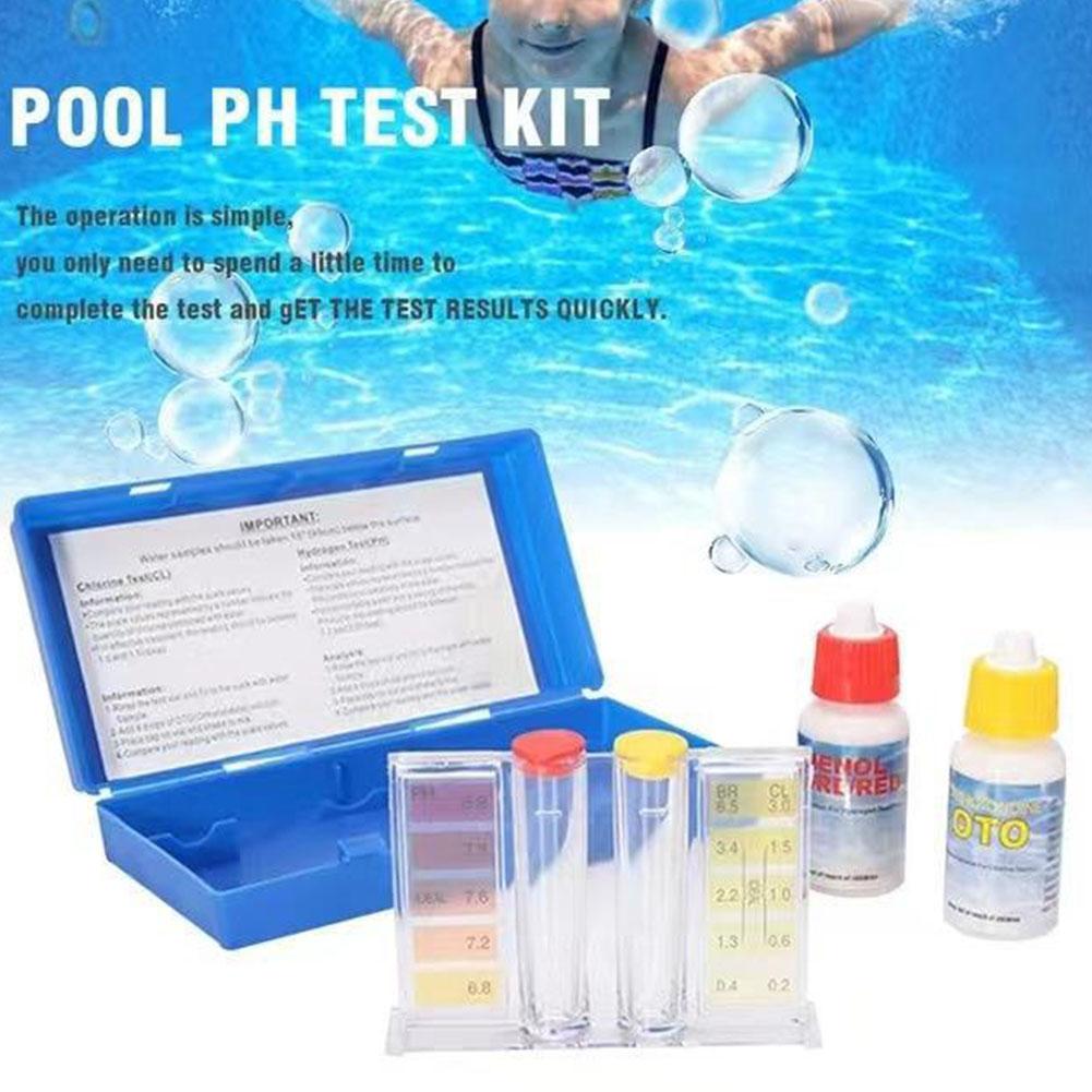 مجموعة اختبار الكلور Ph ، جهاز - مراجعة Marine Aquarium Water Test Kit وسعره
