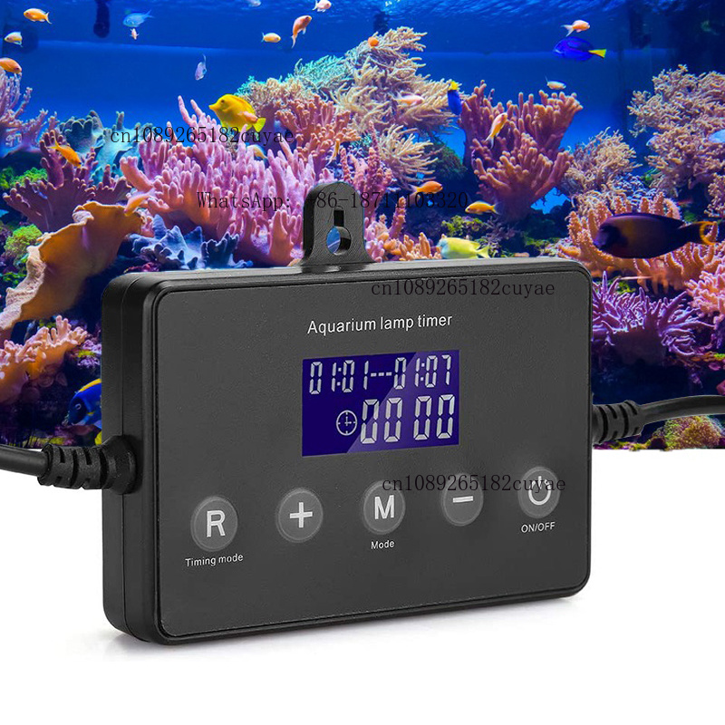 مؤقت حوض السمك، جهاز تحكم في إ - مراجعة Marine Aquarium Timing وسعره