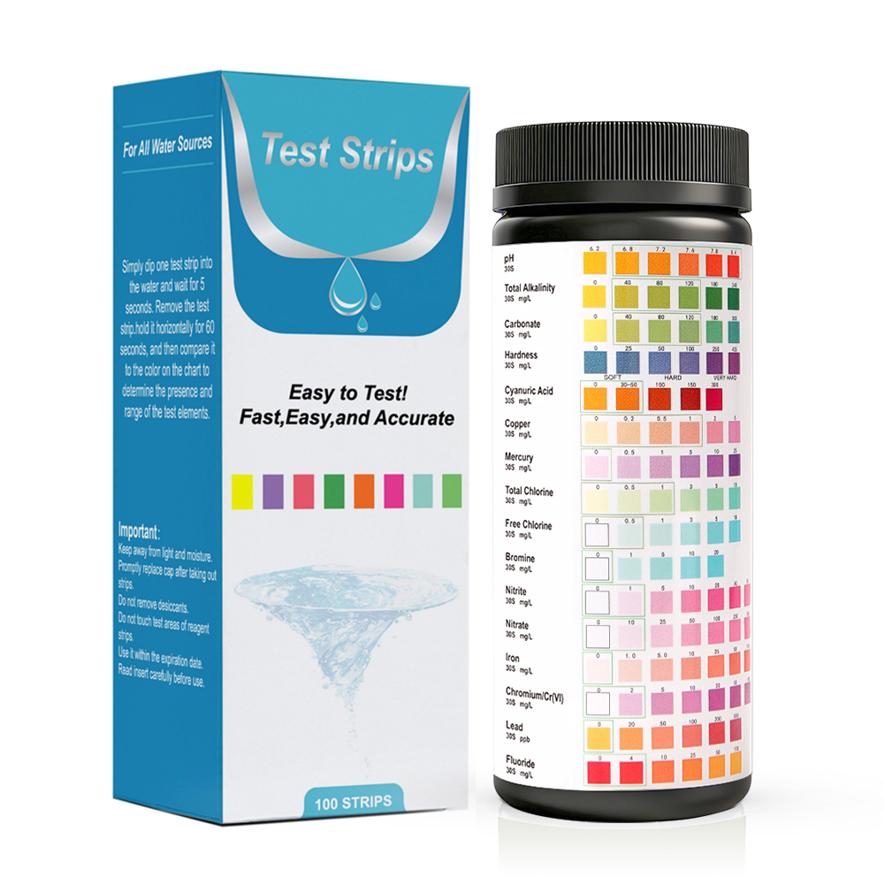 شرائط اختبار المياه Yieryi 16  - مراجعة Marine Test Kit وسعره