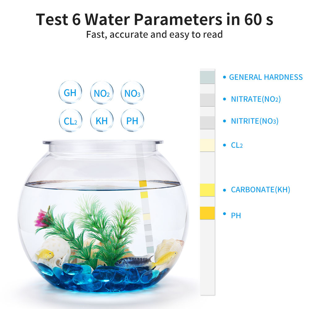 شرائط اختبار جودة المياه متعدد - مراجعة Marine Test Kit وسعره