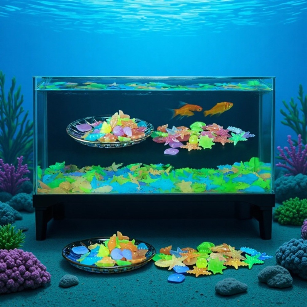 أحجار المحيط المضيئة، أصداف ال - مراجعة Aquarium Marine Plants وسعره