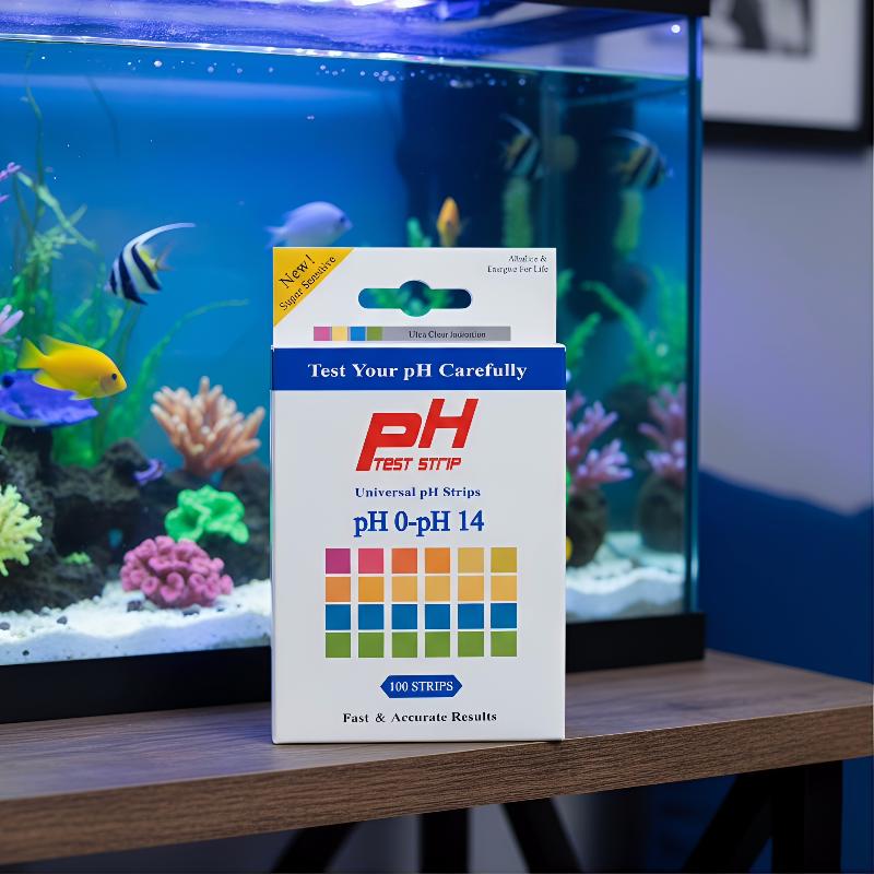 100 قطعة من شرائح اختبار درجة  - مراجعة Marine Aquarium Water Test Kit وسعره