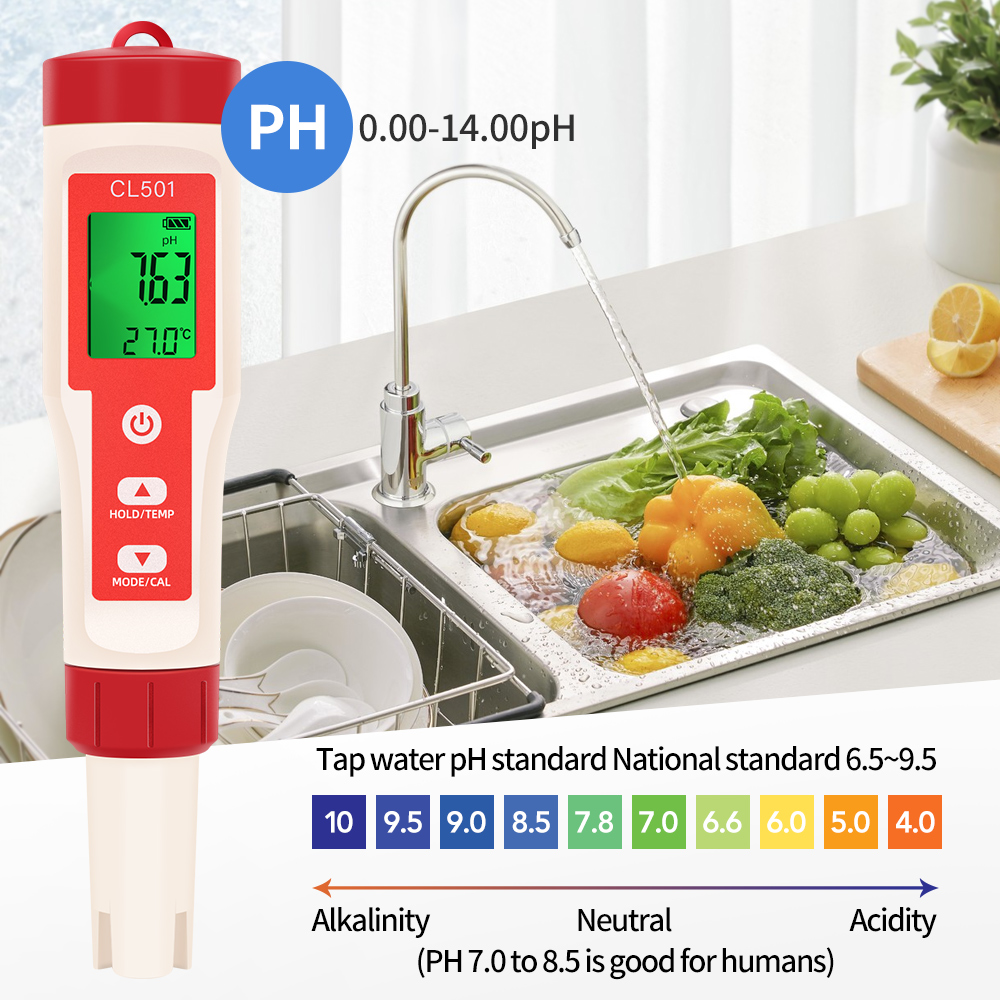 PH/CL2/H2/ORP/مقياس الحرارة كا - مراجعة Marine Test Kit وسعره