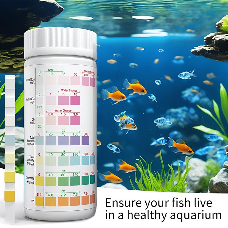 شرائح اختبار جودة مياه الأحواض - مراجعة Marine Aquarium Water Test Kit وسعره
