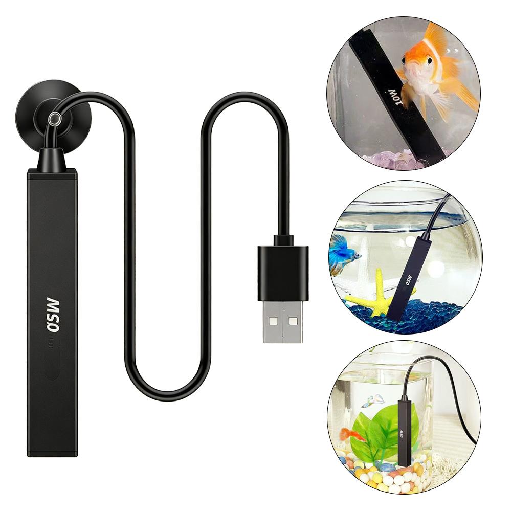 سخان حوض أسماك صغير يعمل بمنفذ - مراجعة Marine Aquarium Mini وسعره
