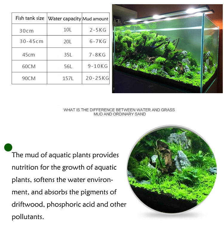 نباتات أحواض السمك ، التربة ،  - مراجعة Aquarium Marine Plants وسعره