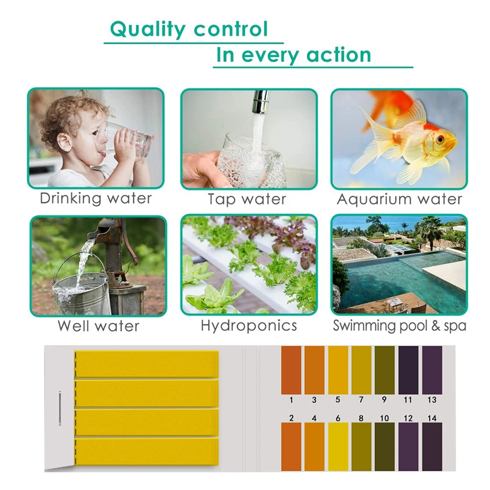 80-400 قطعة شرائط اختبار PH لل - مراجعة Marine Test Kit وسعره
